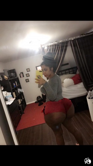 Huge Ass Selfie on Snapchat